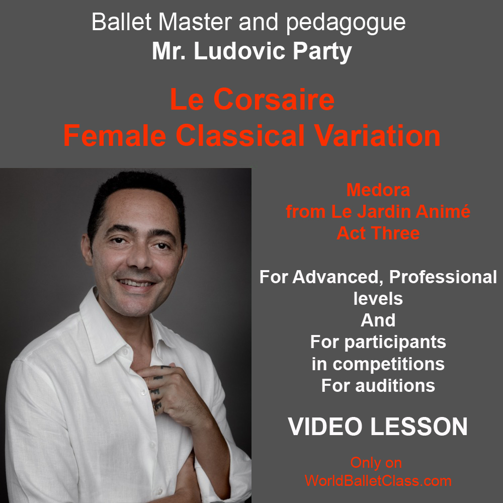 Le Corsaire. Female Classical Variation  10 days Access